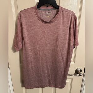 XCelsius Active Men's Short Sleeve Tee, Burgundy, Sz L